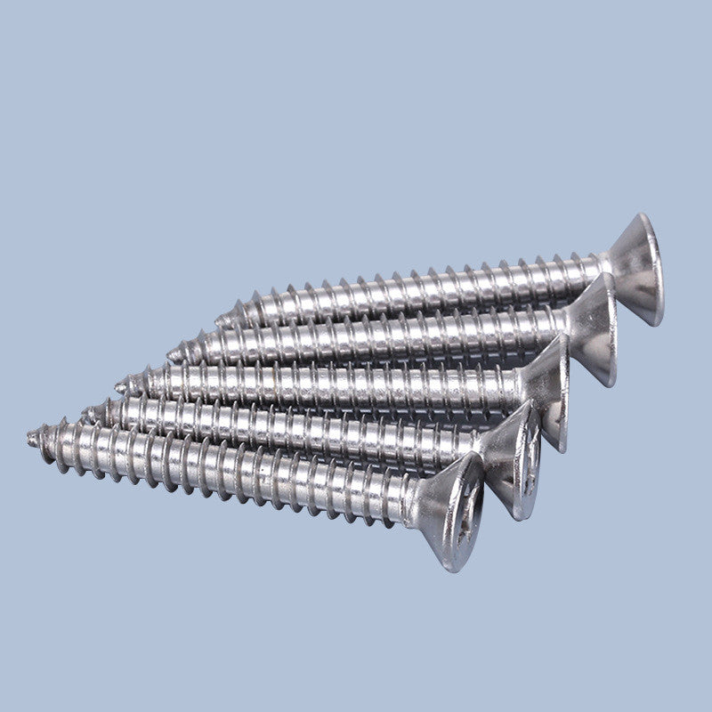 304 Stainless Steel Cross Countersunk Head Tapping Screws