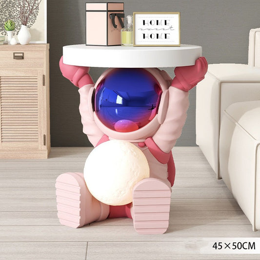 Astronaut Floor-to-ceiling Ornaments Home Accessories Living Room TV Cabinet Sofa Side Nightstand Tray Housewarming Gift
