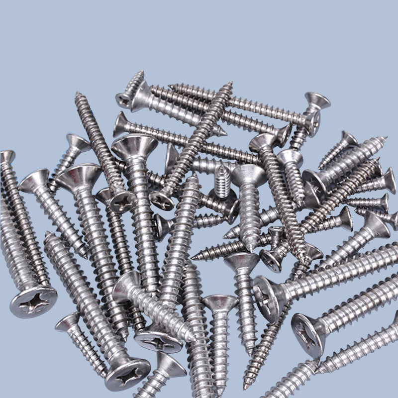 304 Stainless Steel Cross Countersunk Head Tapping Screws