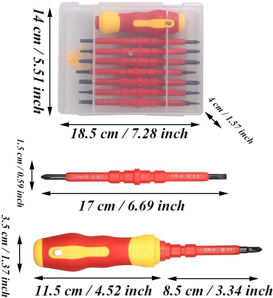 7in1Electrician Set Screwdriver Multiple Specifications