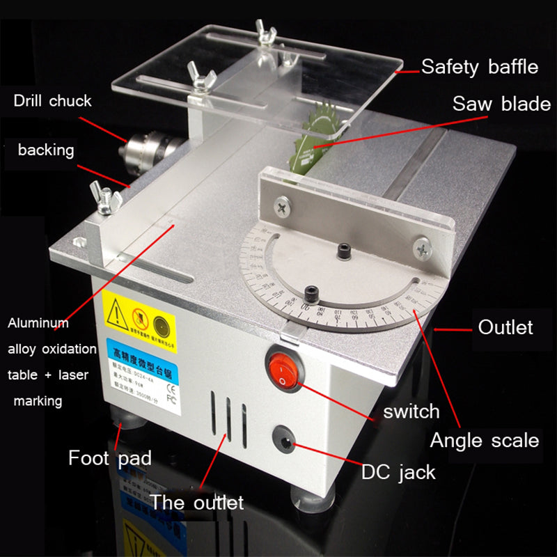 Electric Variable Speed Curved Scroll Saw